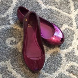 Mel dreamed by Melissa shoes. Size 13 for girls.